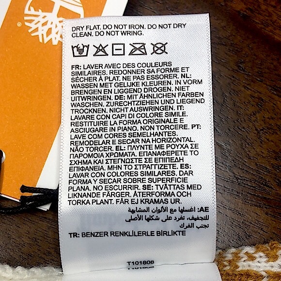 TIMBERLAND Plaid Flat Knit Scarf NWT - Picture 13 of 17